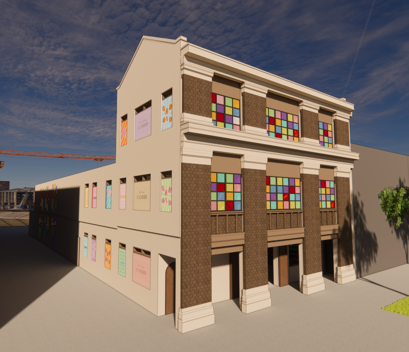 Facade render